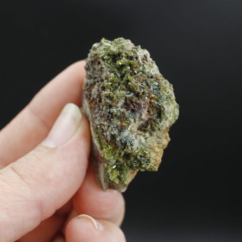 Naturally Formed Rough Epidote Clusters From Brazil-Nature's Treasures