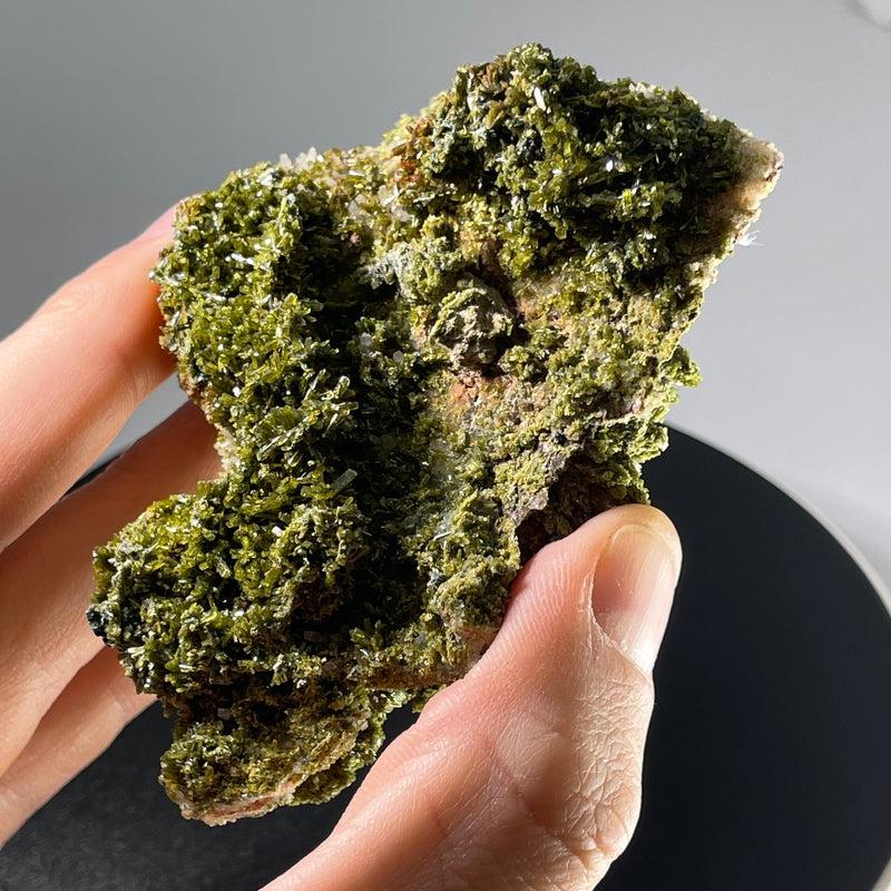 Naturally Formed Rough Epidote Clusters From Brazil-Nature's Treasures