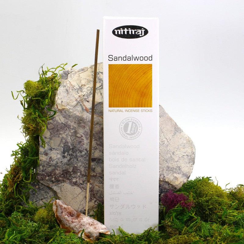 Nitiraj Incense 25gr || Sandalwood-Nature's Treasures