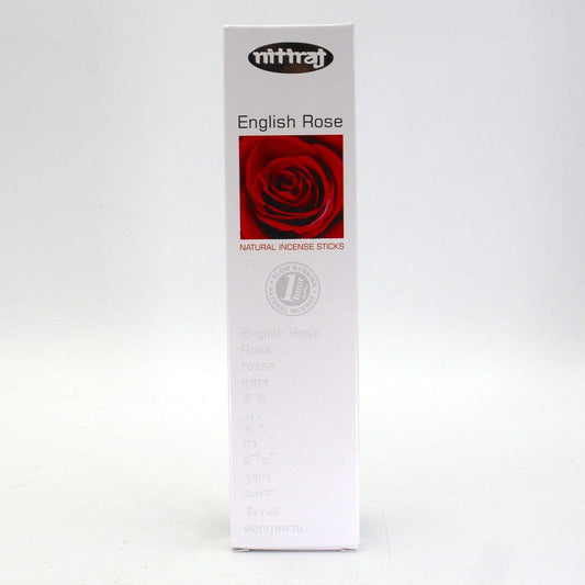 Nitiraj Incense Sticks "English Rose" 25gr-Nature's Treasures