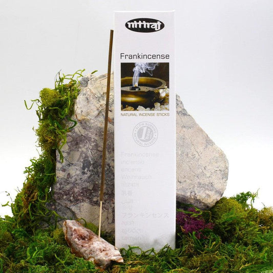 Nitiraj Incense Sticks "Frankincense" 25gr-Nature's Treasures