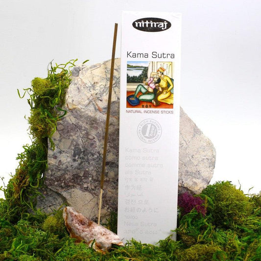 Nitiraj Incense Sticks "Kama Sutra" 25gr-Nature's Treasures