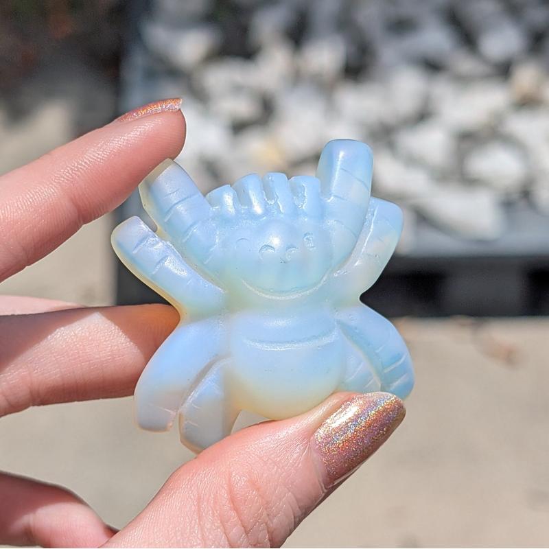 Opalite Spider Crystal Carving || Trunk Show-Nature's Treasures