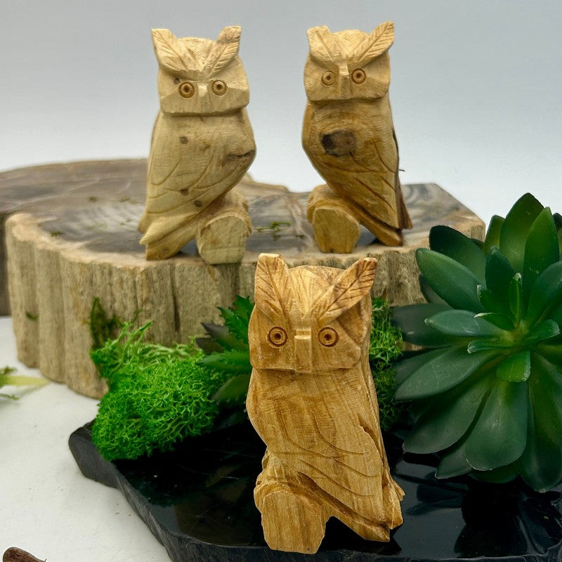 Palo Santo Smudge Animal Carvings || Smudges & Cleansing-Nature's Treasures