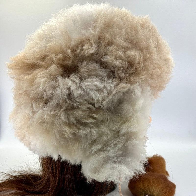 Peruvian Alpaca Wool Furry Hats || Handmade-Nature's Treasures