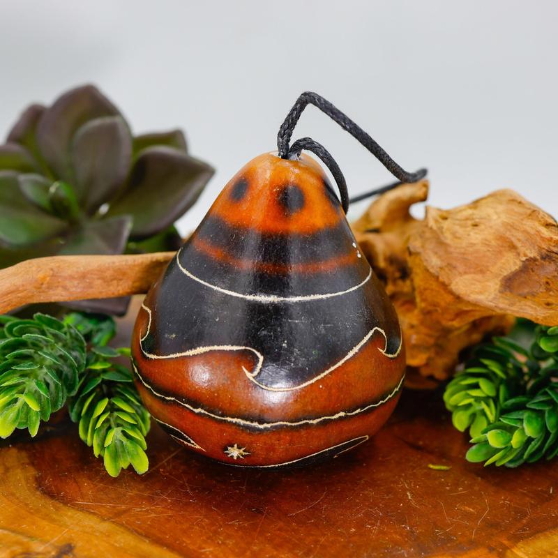 Peruvian Gourd Nativity Ornament || Trunk Show-Nature's Treasures