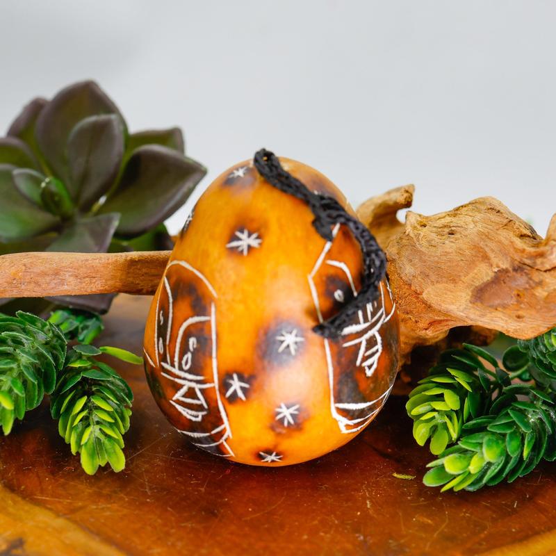 Peruvian Gourd Nativity Ornament || Trunk Show-Nature's Treasures