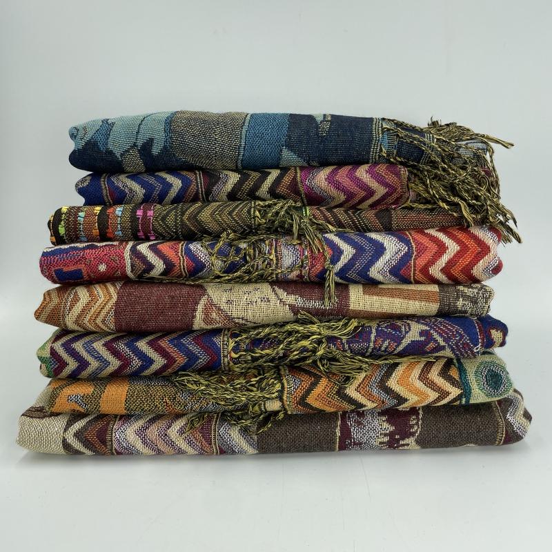 Peruvian Hand Woven Alpaca Shawl Scarf-Nature's Treasures