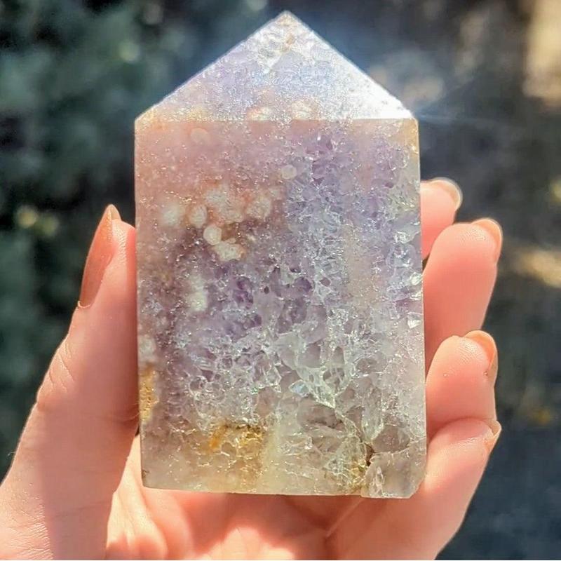 Pink Amethyst Tower Point || Trunk Show-Nature's Treasures