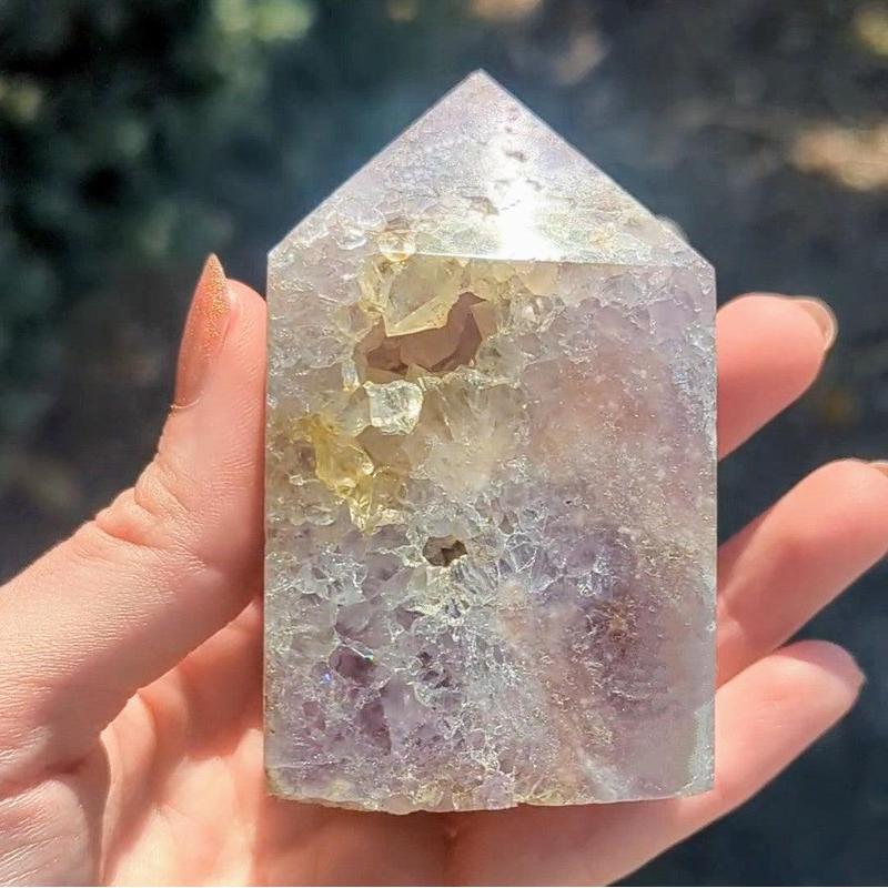 Pink Amethyst Tower Point || Trunk Show-Nature's Treasures