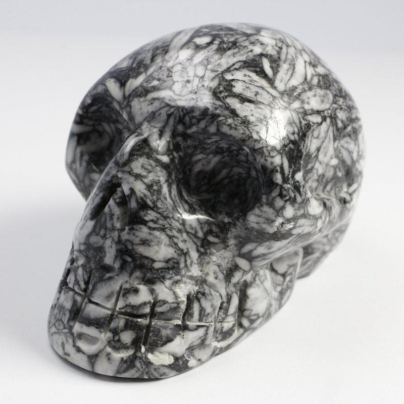 Pinolith Jasper Skull-Nature's Treasures