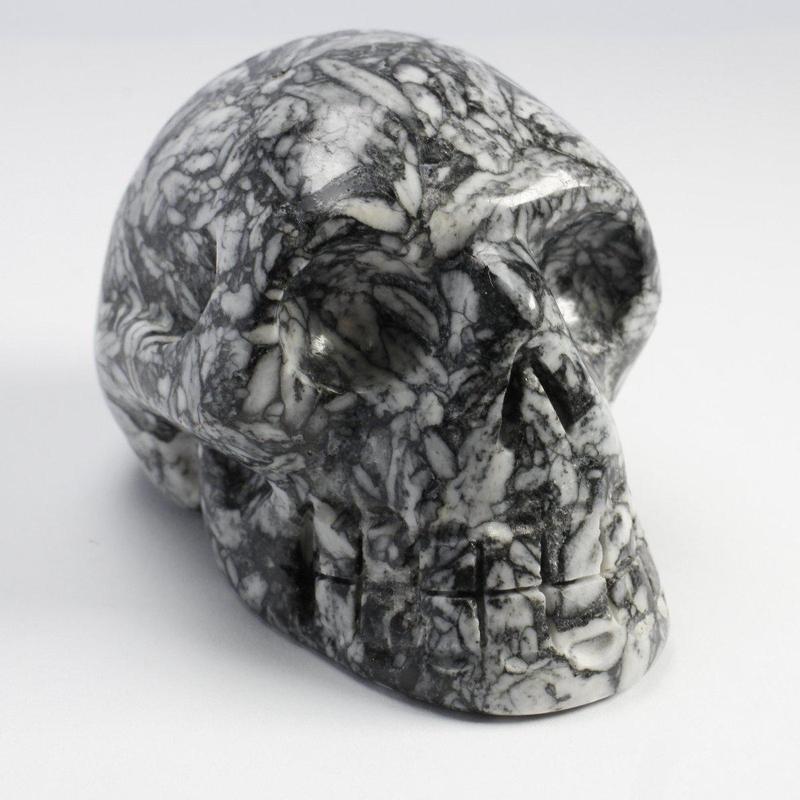 Pinolith Jasper Skull-Nature's Treasures