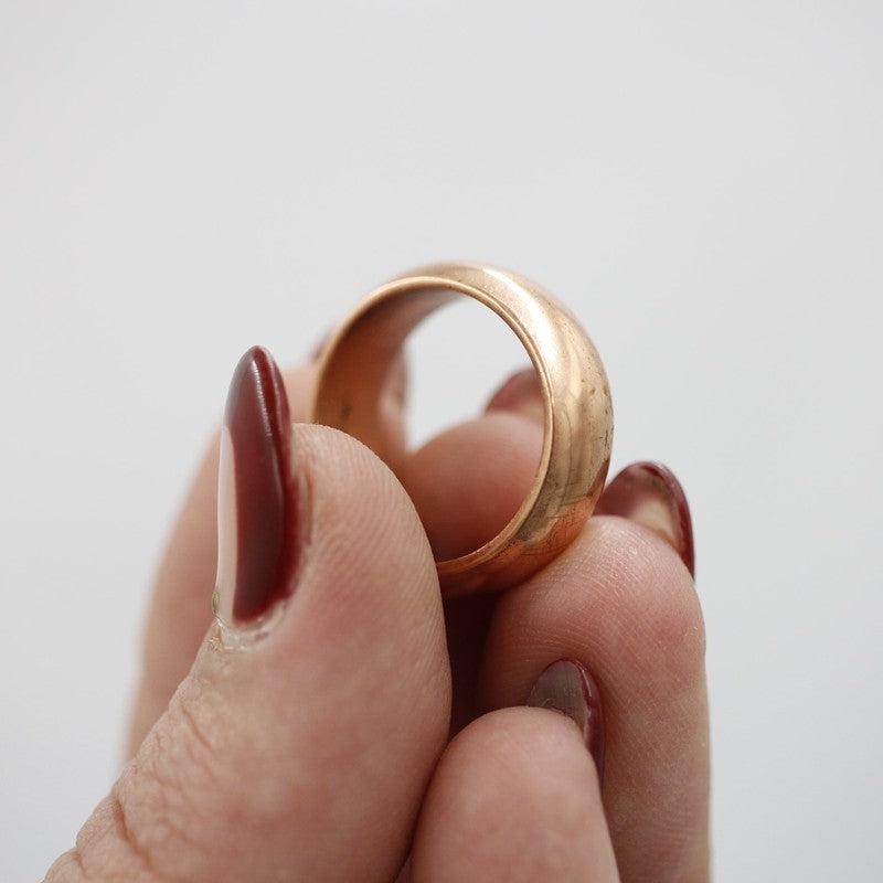 Plain Adjustable Tibetan Copper Ring-Nature's Treasures