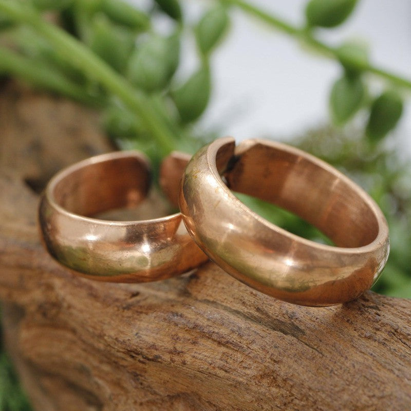 Plain Adjustable Tibetan Copper Ring-Nature's Treasures