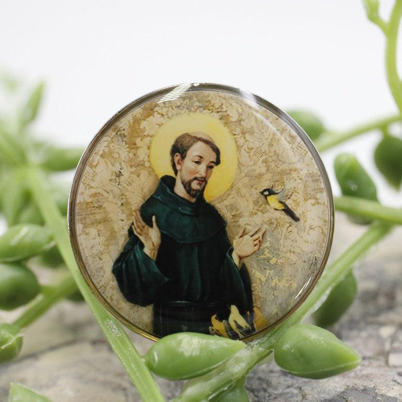 Pocket Coin Saints || Protection & Guidance-Nature's Treasures