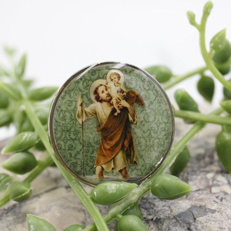Pocket Coin Saints || Protection & Guidance-Nature's Treasures