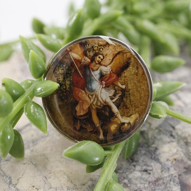 Pocket Coin Saints || Protection & Guidance-Nature's Treasures