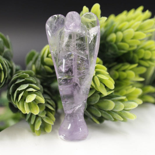 Polished Amethyst Angel Carvings || Worry Releaser || Brazil-Nature's Treasures