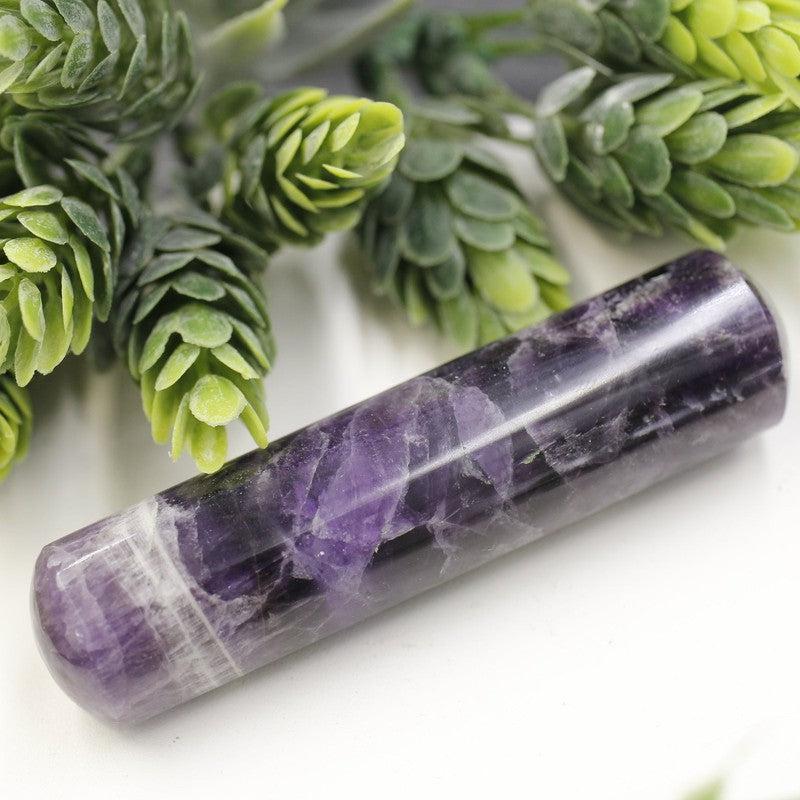 Polished Amethyst Massage Tool || Cleansing || India-Nature's Treasures