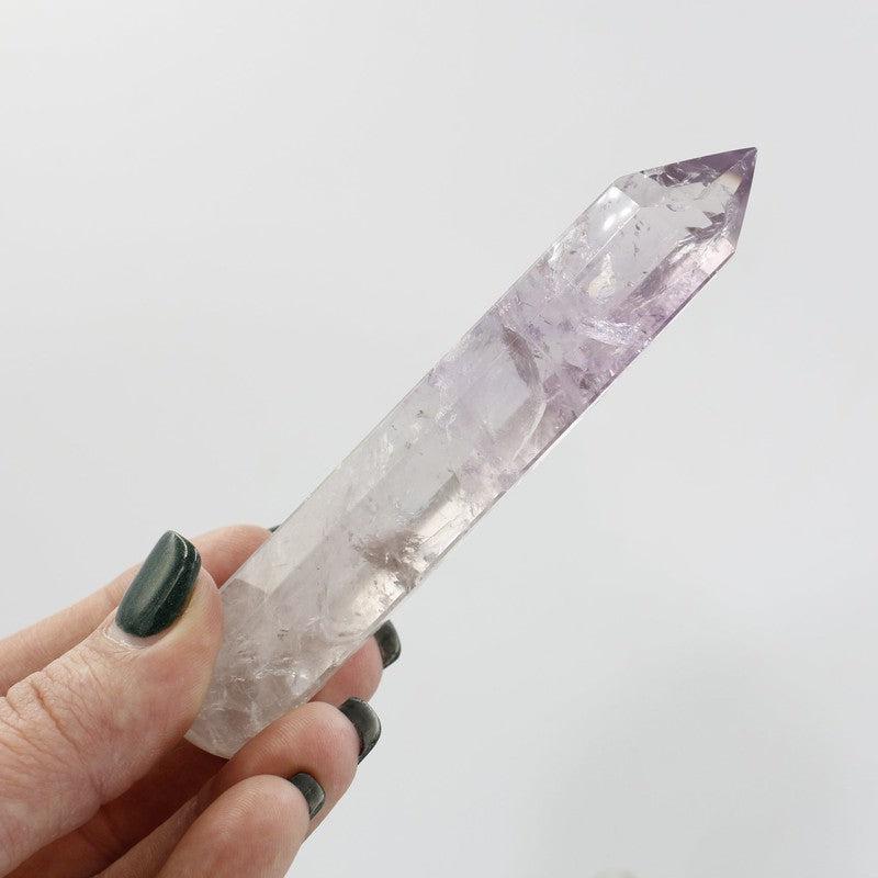 Polished Amethyst Point Massage Tool || Cleansing || Brazil-Nature's Treasures