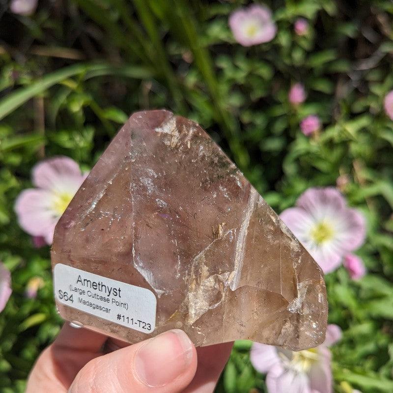 Polished Amethyst Points-Nature's Treasures