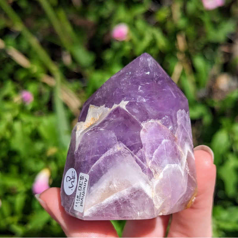 Polished Amethyst Points-Nature's Treasures