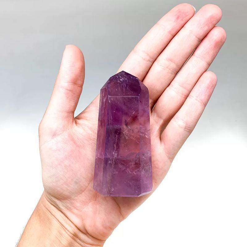 Polished Amethyst Tower Points || Brazil-Nature's Treasures