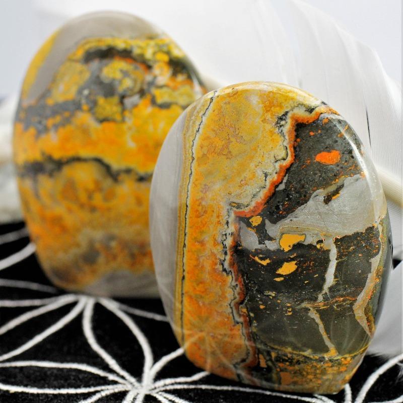 Polished Bumble Bee Jasper Free Forms || Cleansing || Indonesia-Nature's Treasures