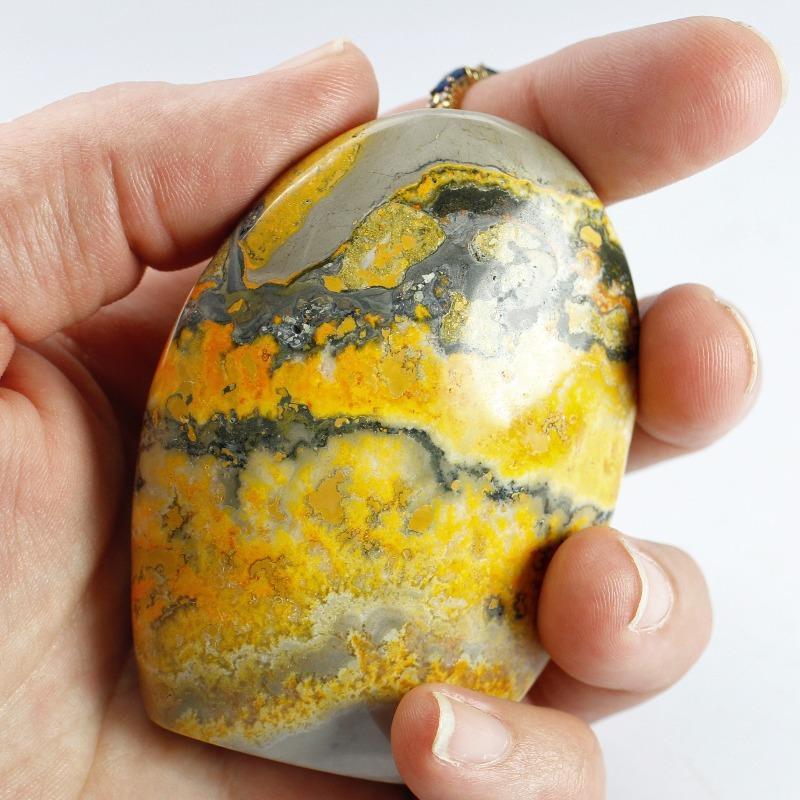 Polished Bumble Bee Jasper Free Forms || Cleansing || Indonesia-Nature's Treasures