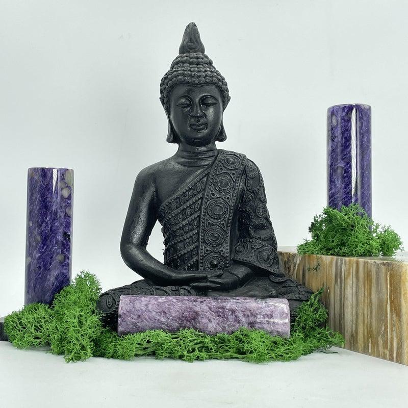 Polished Charoite Cylinder Rod Message Tools || Russia-Nature's Treasures