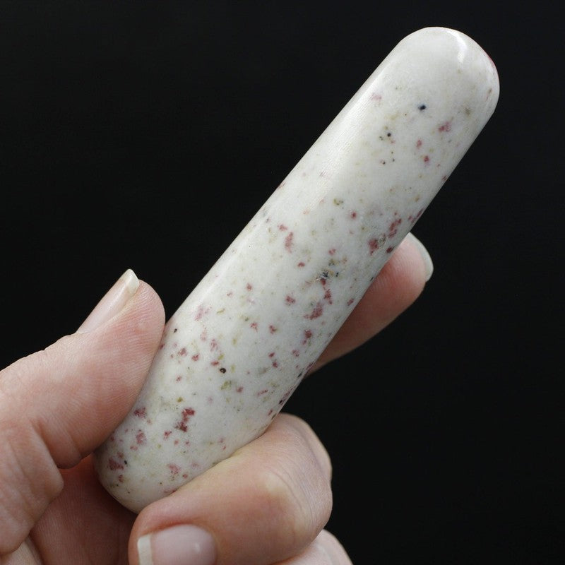 Polished Cinnabar Massage Tool || Peru-Nature's Treasures