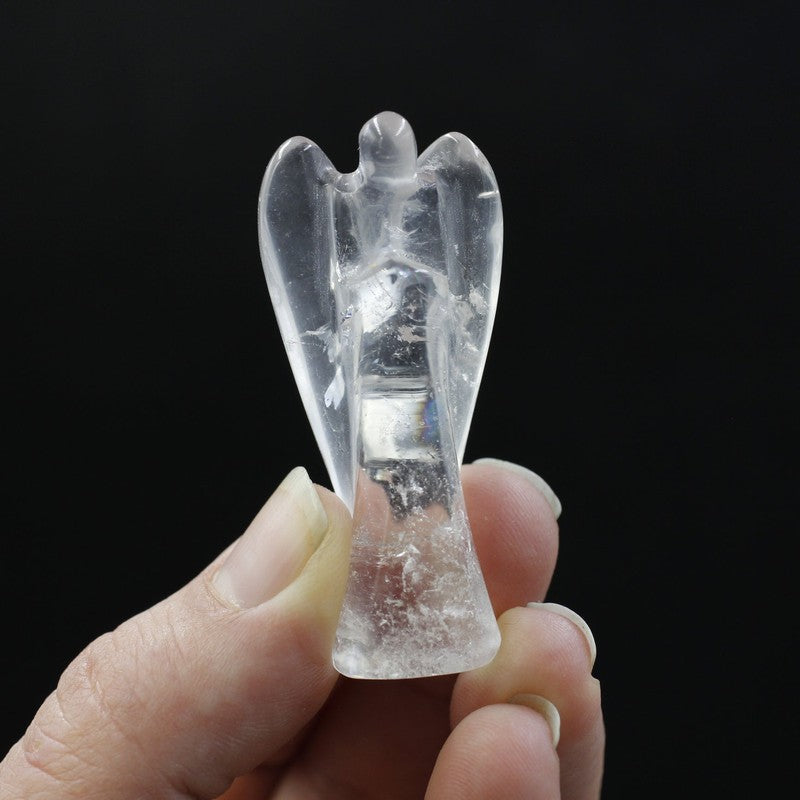 Polished Clear Quartz Angel Carvings || Purifications || Brazil-Nature's Treasures