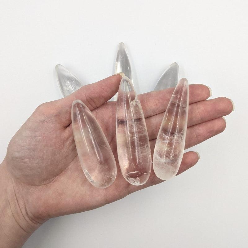 Polished Clear Quartz Massage Tool || Purification || Madagascar-Nature's Treasures