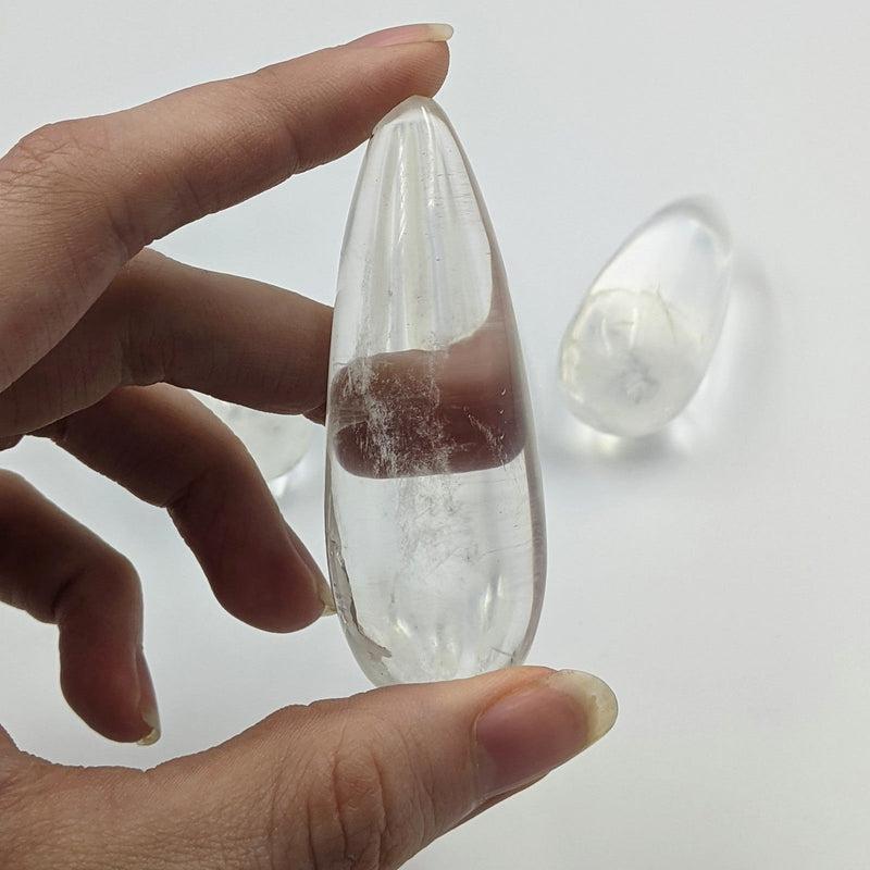 Polished Clear Quartz Massage Tool || Purification || Madagascar-Nature's Treasures