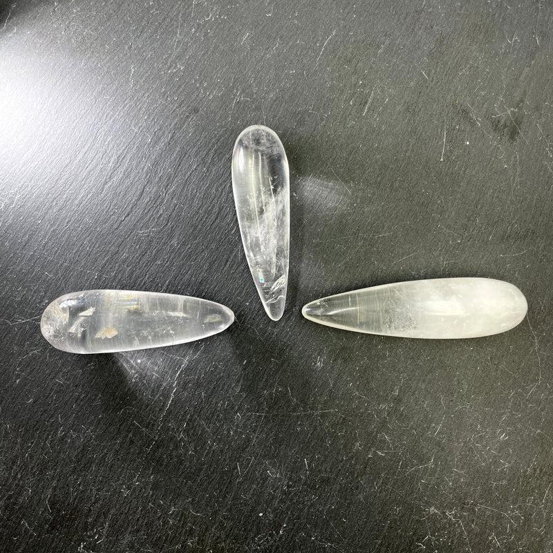 Polished Clear Quartz Massage Tool || Purification || Madagascar-Nature's Treasures