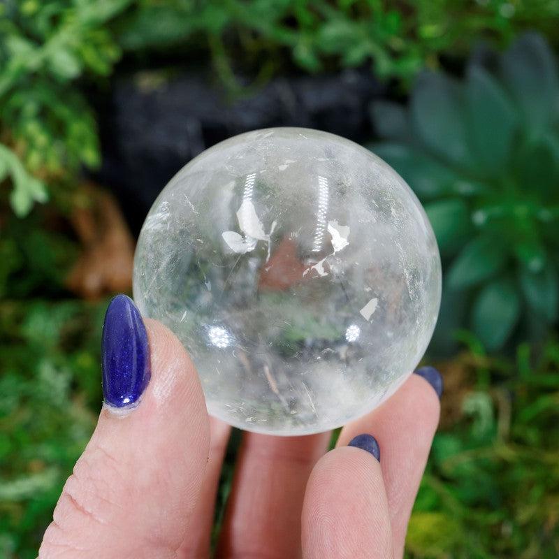 Polished Clear Quartz Spheres || Cleansing || Brazil-Nature's Treasures