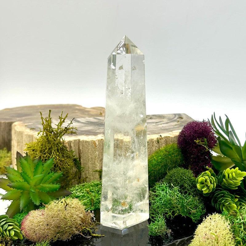 Polished Clear Quartz Tower Point Generators || Madagascar-Nature's Treasures