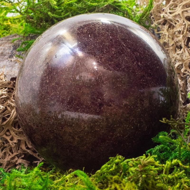 Polished Dark Red Garnet Spheres || Madagascar-Nature's Treasures