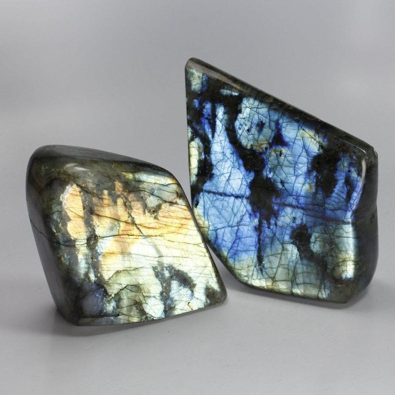 Polished Flashy Labradorite Free Forms || Psychic Protection-Nature's Treasures