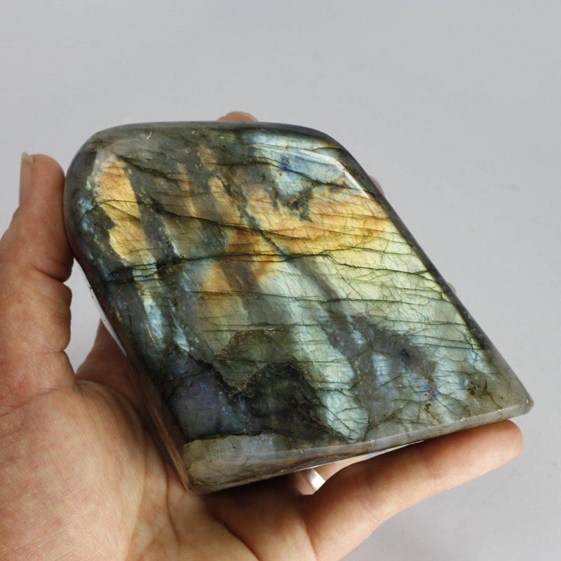 Polished Flashy Labradorite Free Forms || Psychic Protection-Nature's Treasures