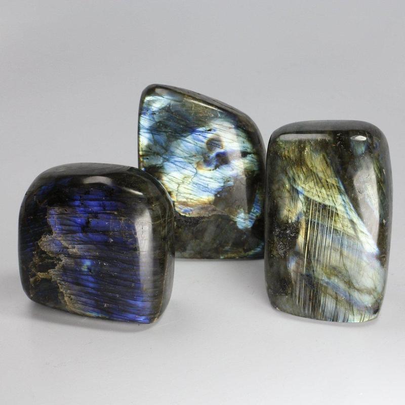 Polished Flashy Labradorite Free Forms || Psychic Protection-Nature's Treasures