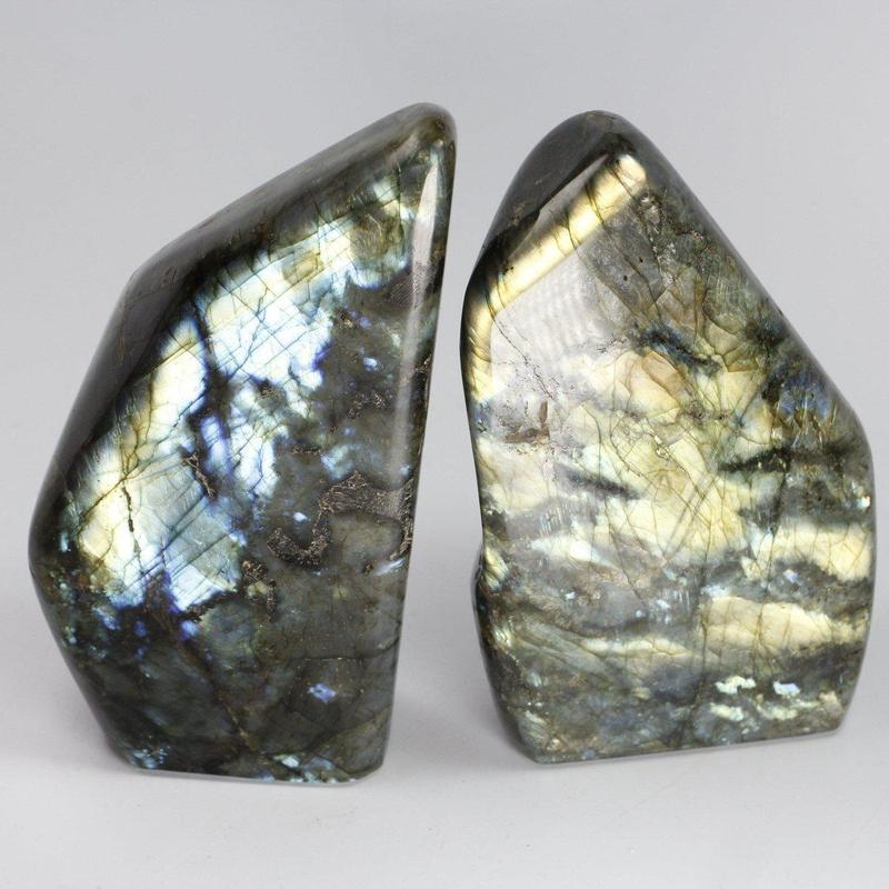 Polished Flashy Labradorite Free Forms || Psychic Protection-Nature's Treasures