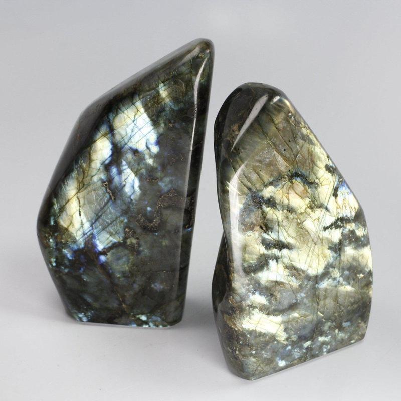 Polished Flashy Labradorite Free Forms || Psychic Protection-Nature's Treasures