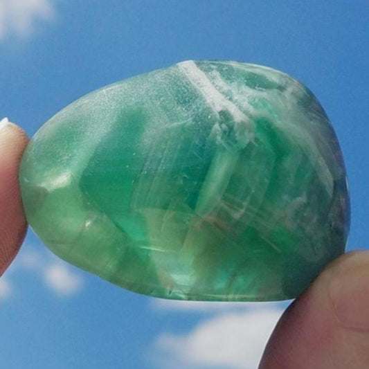 Polished Fluorite Tumbled Stones 3oz || Clarity & Focus || China-Nature's Treasures