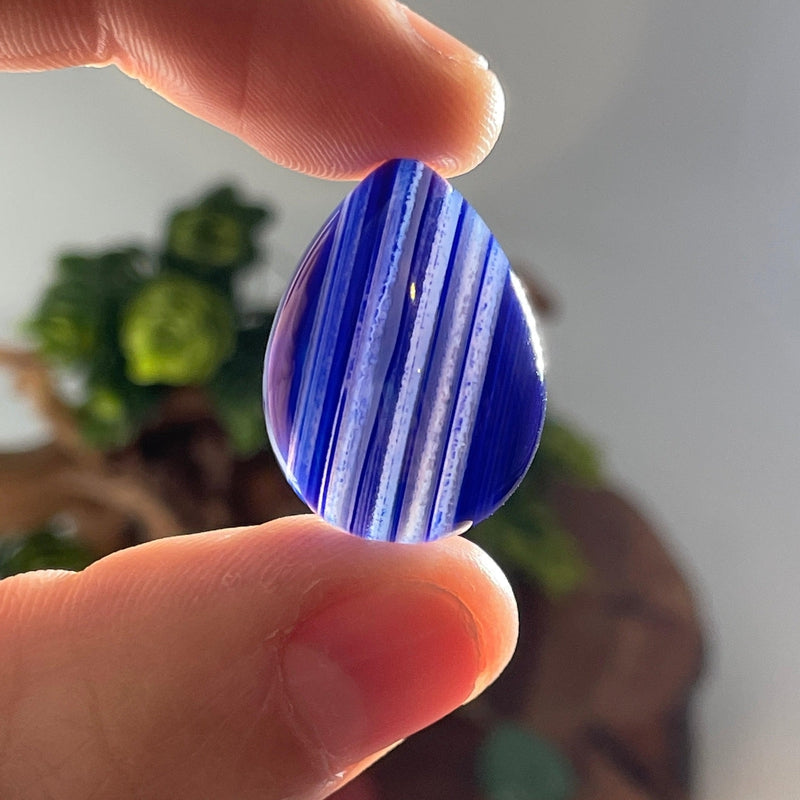 Polished Half Sided Tear Drop Cabochon Chakra Set-Nature's Treasures