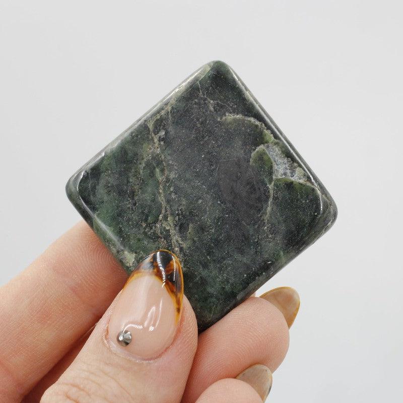Polished Jade Pocket Flat Palm Stones || Emotional Healing || Pakistan-Nature's Treasures