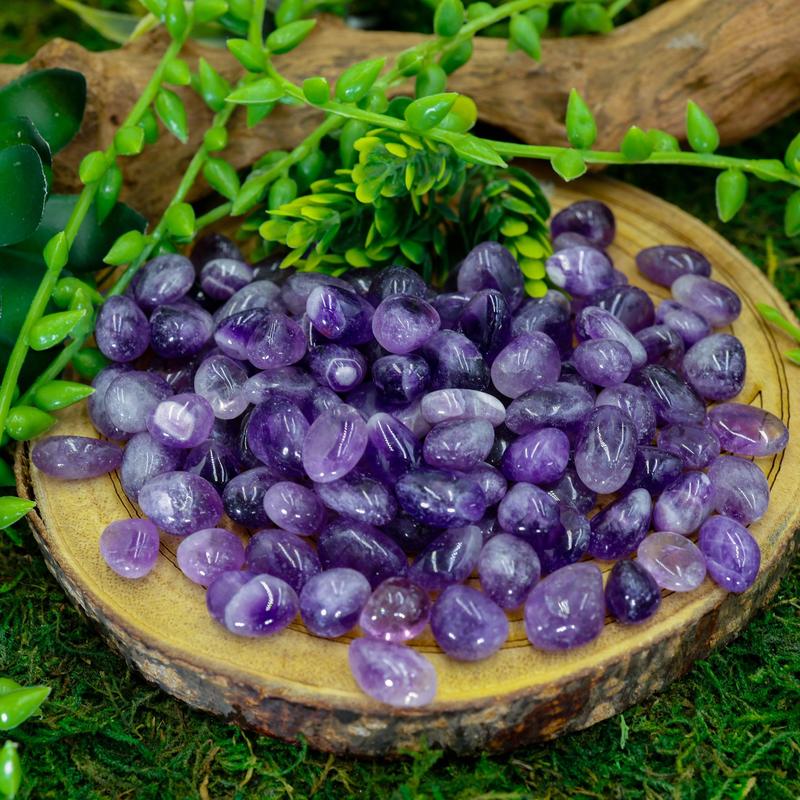 Polished Jelly Bean Tumble Stones || Gridding, Crafting-Nature's Treasures