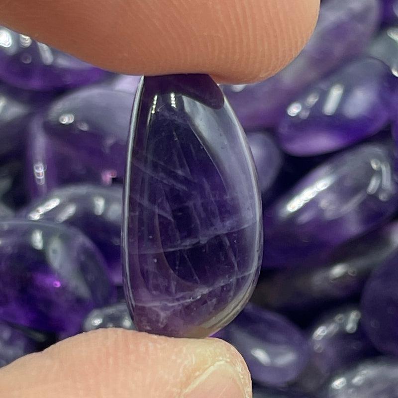 Polished Jelly Bean Tumble Stones || Gridding, Crafting-Nature's Treasures