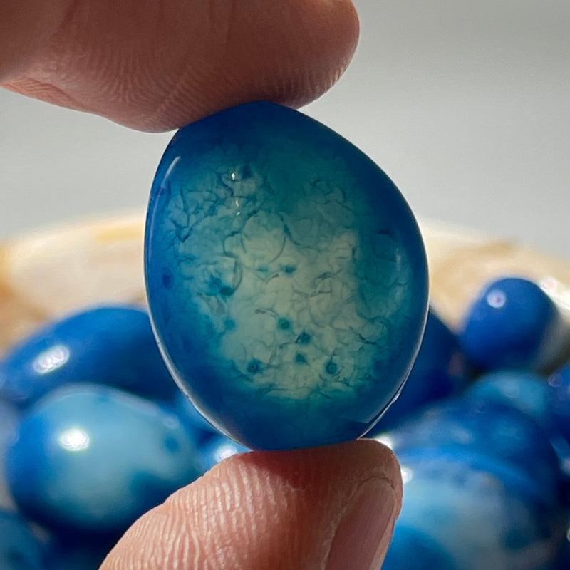 Polished Jelly Bean Tumble Stones || Gridding, Crafting-Nature's Treasures