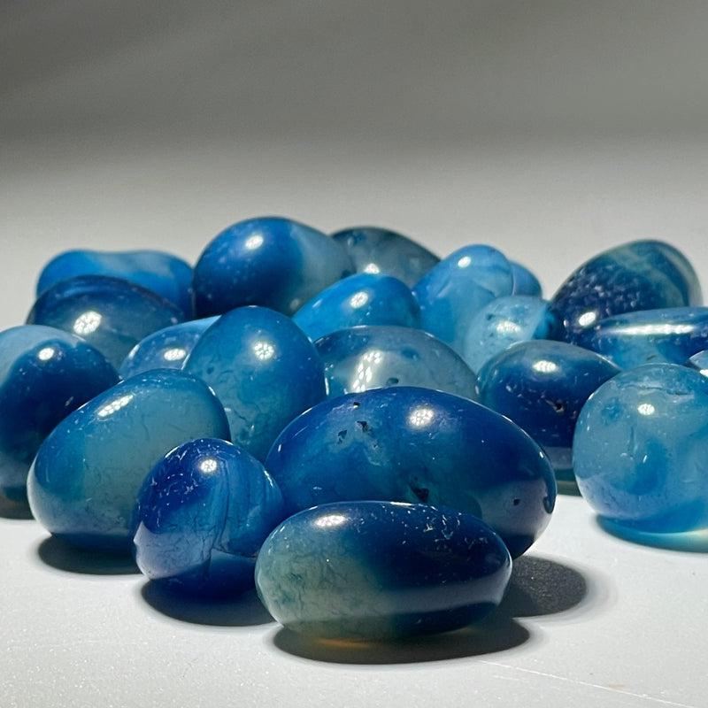 Polished Jelly Bean Tumble Stones || Gridding, Crafting-Nature's Treasures